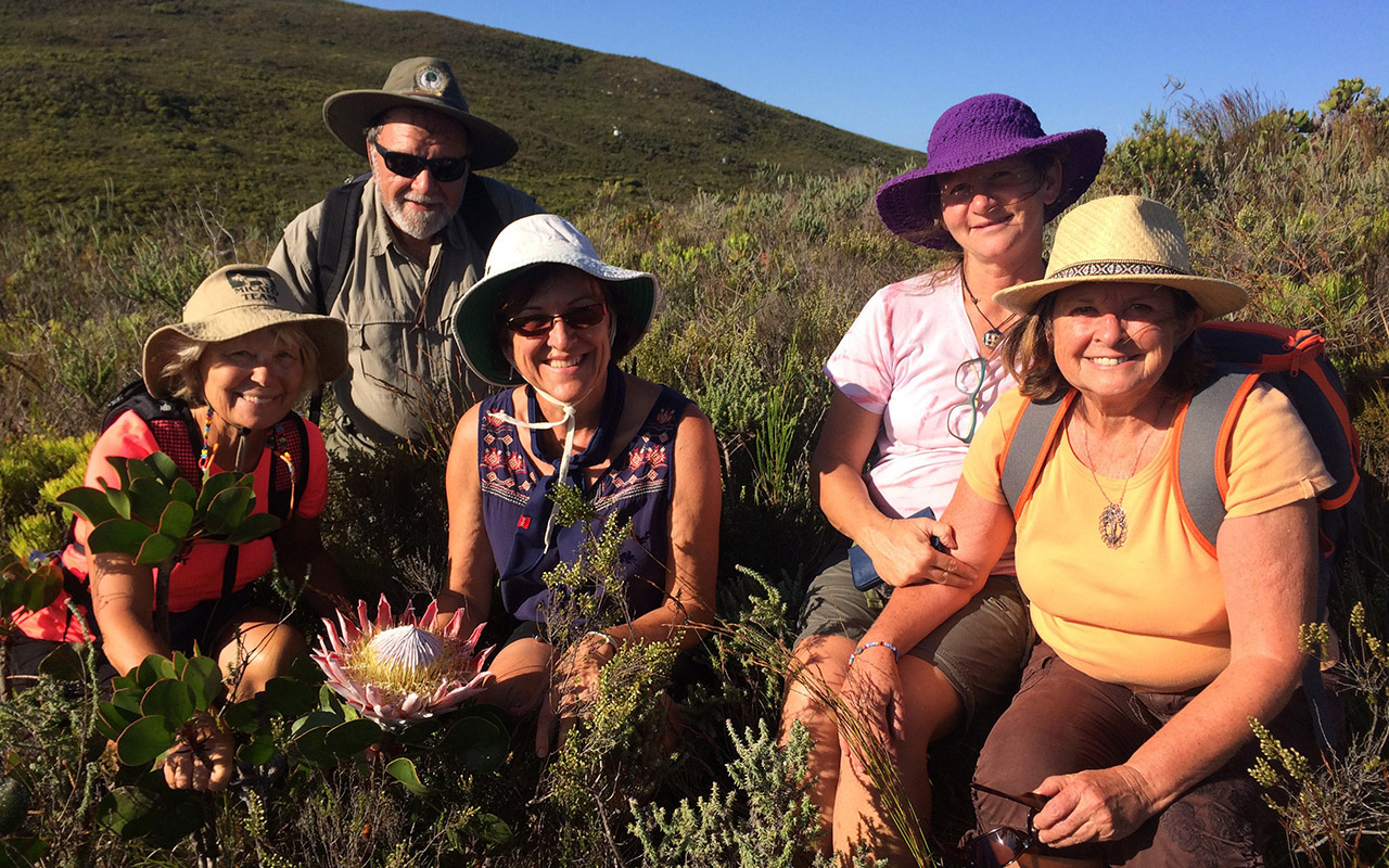 hiking on Fynbos Trail